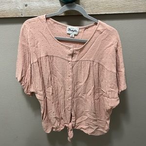 Wrangler Blush Pink Top